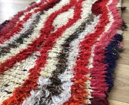 Tapis berbère marocain Beni Ouarain vintage