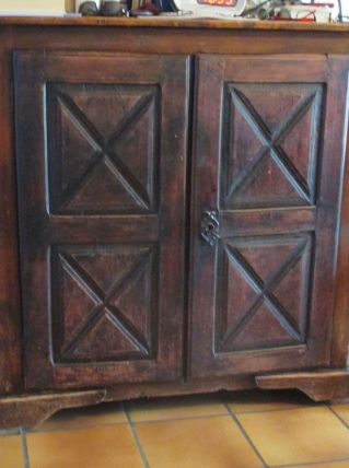 meuble 2 portes confiturier ancien
