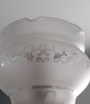Lustre ancien  5 branches bois/métal et verre.