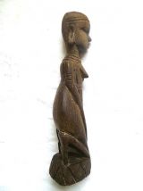 statuette Sculpture africaine en bois