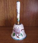DEUX PETITES CLOCHES CHINOISES EN CLOISONNE