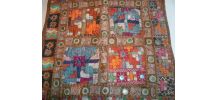 Petit tapis ou tenture traditionnel Rajasthan