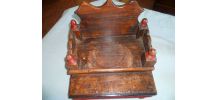 Autel temple bouddhiste domestique vintage