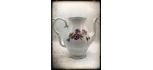 Carafe en porcelaine fine de Bohème