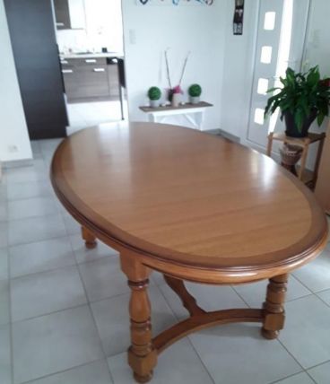 Table en meurisier - 12 personnes