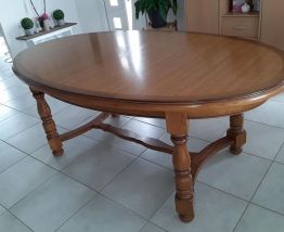 Table en meurisier - 12 personnes