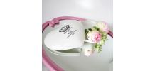 Ravissante boîte à bijoux en porcelaine 