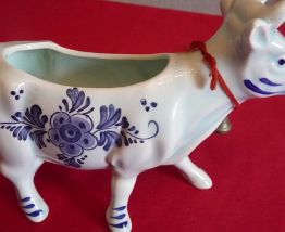 vache crémier delft en faience
