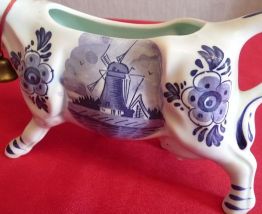 vache crémier delft en faience