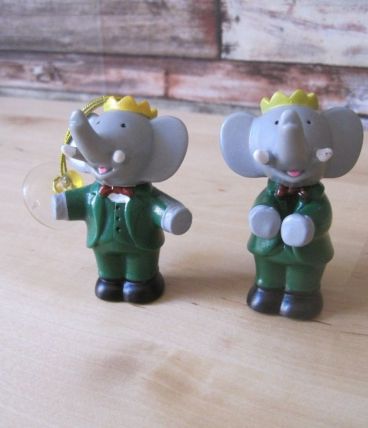 2 petits ancien 'BABAR'année 1970/1980vintage BABAR  Hauteur