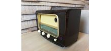 Poste de radio tsf de 1955 compatible bluetooth