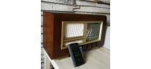 Poste de radio vintage de 1950 bluetooth