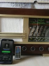 Poste de radio vintage de 1950 bluetooth