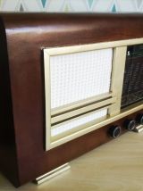 Poste de radio vintage de 1950 bluetooth