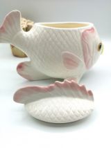 Pot poisson en céramique