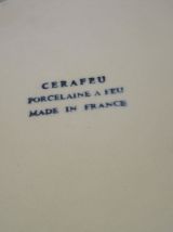 4 petits plats en porcelaine pour cuisine   années 50/60   