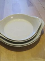 4 petits plats en porcelaine pour cuisine   années 50/60   