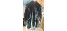 veste fourrure mouton doré