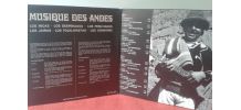Vinyle 33T: Musique des Andes.
