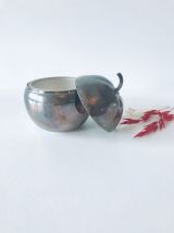 Sucrier pomme en argent Spear et Jackson