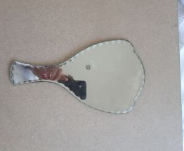 Miroir à main biseaué