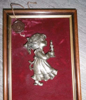 Tableau vintage « Etains du Prince » 