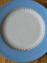 Ensemble de 6 assiettes plates  de couleur
