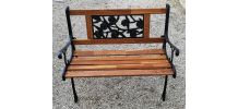 Banc en fonte et bois