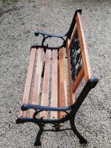 Banc en fonte et bois