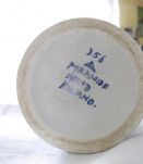 Tasse (ou mug) en  faïence de  DELFT pyramide