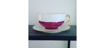Tasse et sous tasse Limoges 