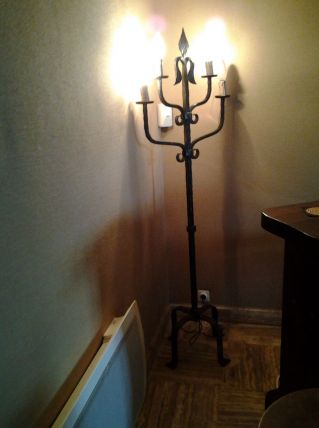 chandelier sur pied 