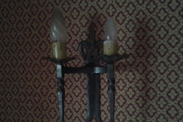 applique ancienne , lot de 2
