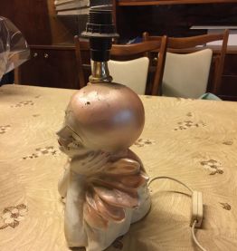 Lampe en porcelaine 