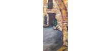 Tabeau-Peinture à l'huile - Original - Sarlat La Caneda