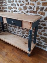 Console, meuble drapier