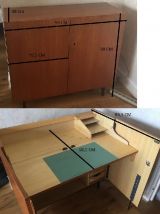 Secrétaire type Scandinave