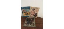 Lot de 3 magazines tricots couture années 50/60.