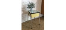 Tabouret coffre vintage 