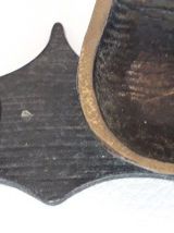 Ancien porte pipe en bronze avec sa pipe