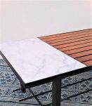 Table basse moderniste vintage années 50