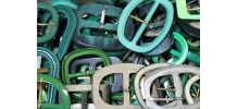25 boucles verte de ceinture vintage