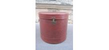 ancienne grosse boite a chapeau