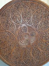 Gueridon pliant, Inde, vintage