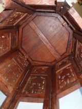 Gueridon pliant, Inde, vintage