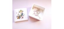 Adorable bonbonnière, boîte à bijoux "esprit enfantin" 