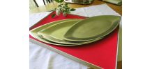 Lot de 3 plats INOX GUY DEGRENNE