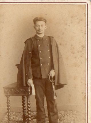 photo ancienne soldat vers 1900
