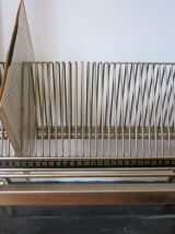 Petit meuble étagère vinyles TOMADO string 50s