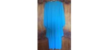 Robe de cérémonie bleue, convient du 48 au 54